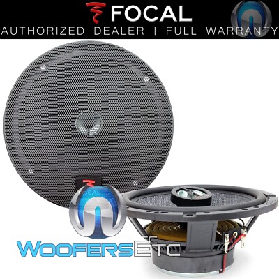 FOCAL 165CA1 6.5'' 2WAY ALUMINUM TWEETERS COAXIAL SPEAKERS & GRILLS CAR AUDIO NEW