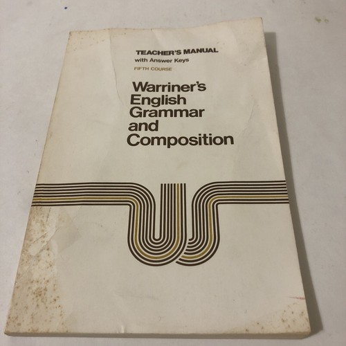 Warriner's English Grammar and Composition Fifth Course