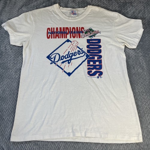 Los Angeles Dodgers 1988 World Series T Shirt Size Large Vintage