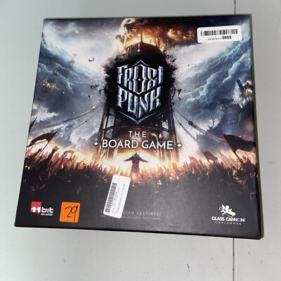 frostpunk The board game Glass Cannon 11 Bit Studios