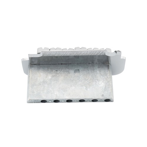 Musiclily Pro Chrome 54mm Roller Saddles 2-Point Tremolo Bridge For Strat Guitar