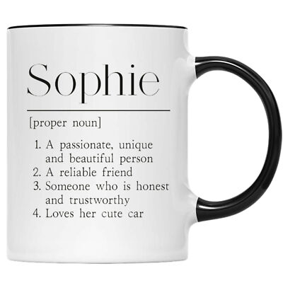 Personalized Name Definition Mug, Name Mug, Birthday Gift, Christmas Gift