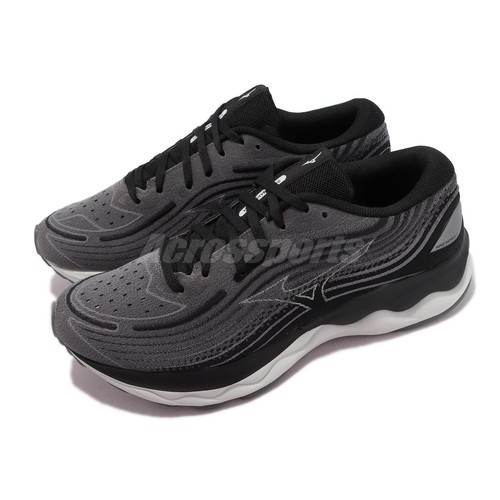 

Mizuno Wave Skyrise 4 Wide Grey Black White Мужская спортивная обувь для бега J1GC2323-02, Серый, Wave Skyrise 4 Wide