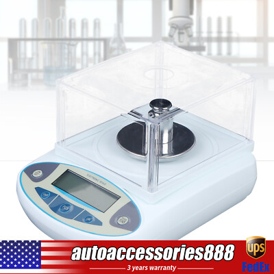 Analytical Balance Lab Digital Electronic Precision Scale 1mg 500g x 0.001g US