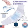 UNIPUP Washable Belly Band for Male Dogs, Pack of 3 High Absorbing Diapers with Extension Strap, Reusable Wraps for All Breed Dogs