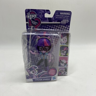 My Little Pony Equestria Girls Mall  5'' Doll -Twilight Sparkle Damaged Open Box