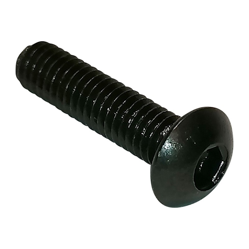 M4x16mm Linsenkopfschraube , Iso 7380- Stahl 10.9-Schwarz Verzinkt , 2-100 StÃ¼Ck