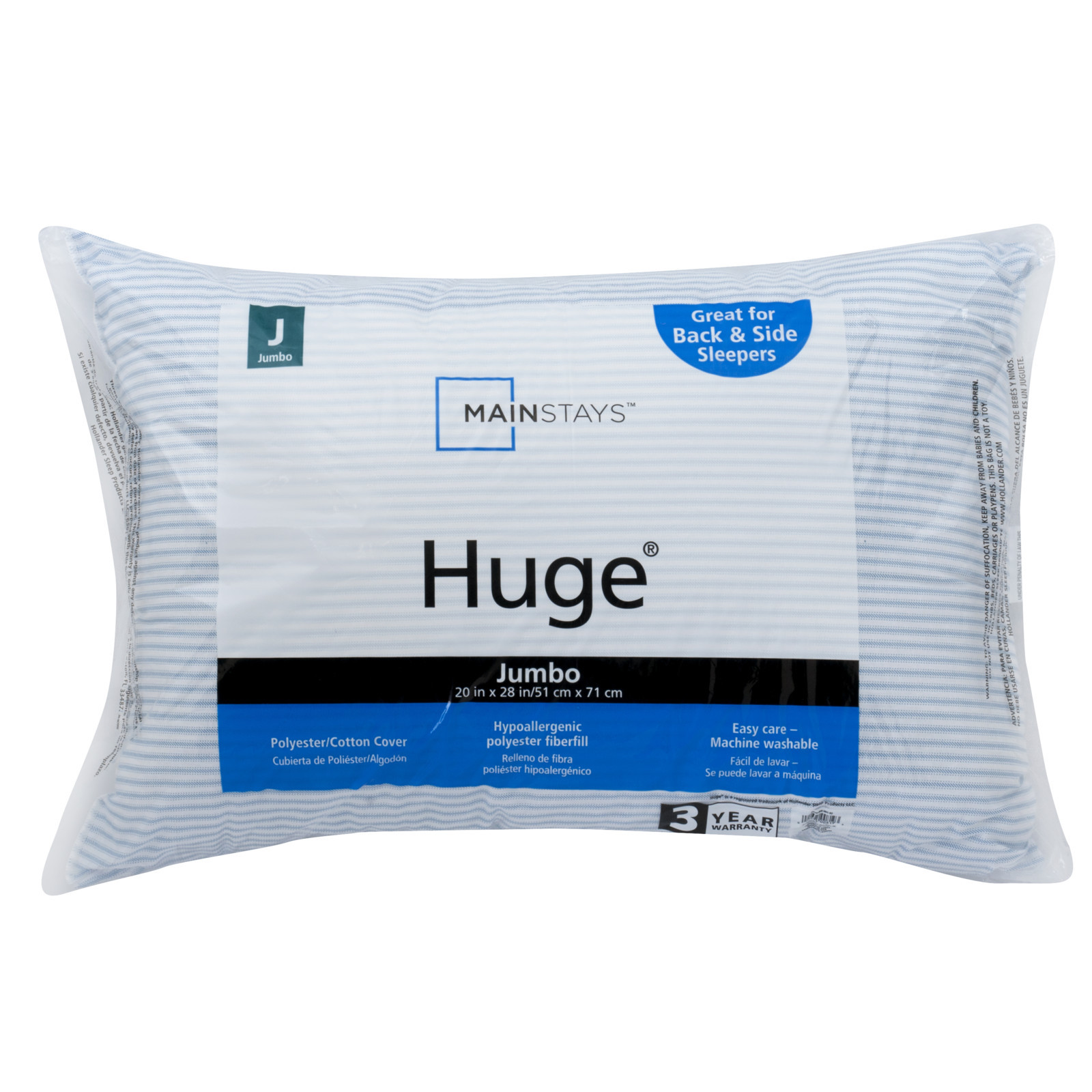 Bed pillow Standard Queen size 2 pack Firm pillows for side sleeper washable