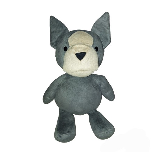 Jellycat Fido Gray White French Bulldog Plush Stuffed Animal 8