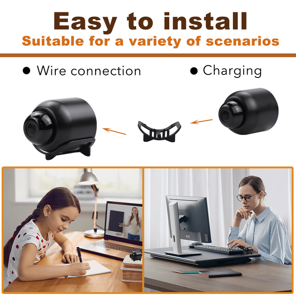Mini Spy Camera WiFi HD 1080P Hidden IP Night Vision Camcorder Home Security Cam - Image 31
