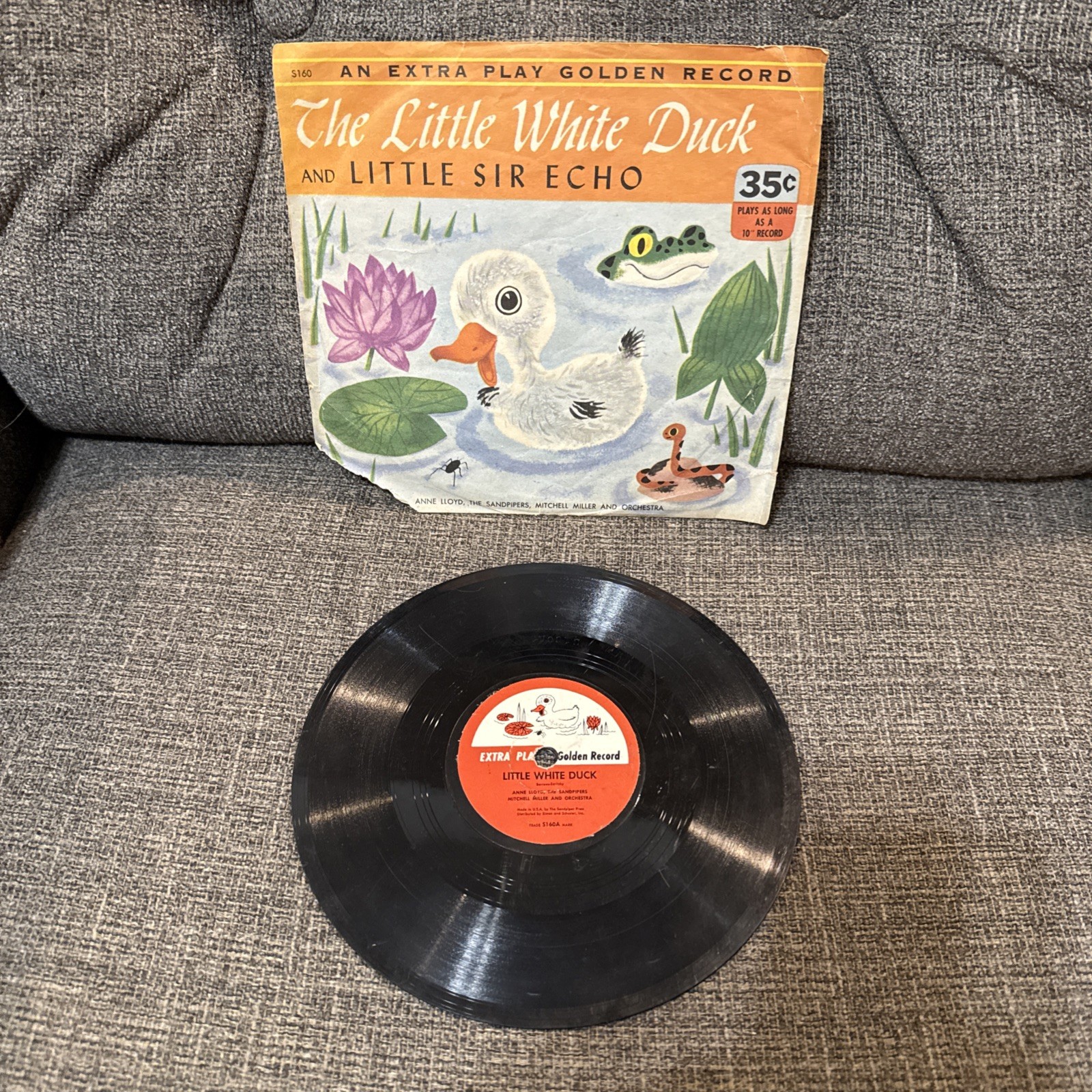 The Little White Duck and Little Sir Echo Extra Play Golden Record 1954