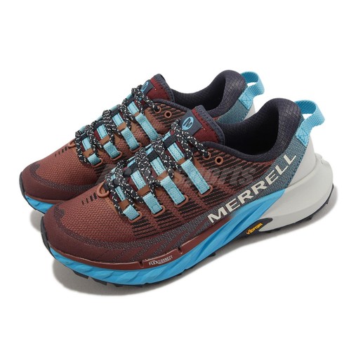 

Merrell Agility Peak 4 Cabernet Atoll Коричневые женские кроссовки J067546, Коричневый, Agility Peak 4