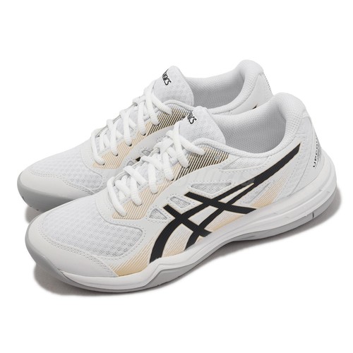 

Женские кроссовки для волейбола и бадминтона Asics Upcourt 5 White Peacoat 1072A088-104, Белый, Upcourt 5