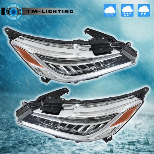 For 2016-2017 Honda Accord Touring Sedan Only LED Headlight Assy Right&Left Side