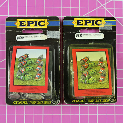 Epic 40K Imperial Termites (2 Packs!) Metal, OOP Games Workshop Warhammer Squats