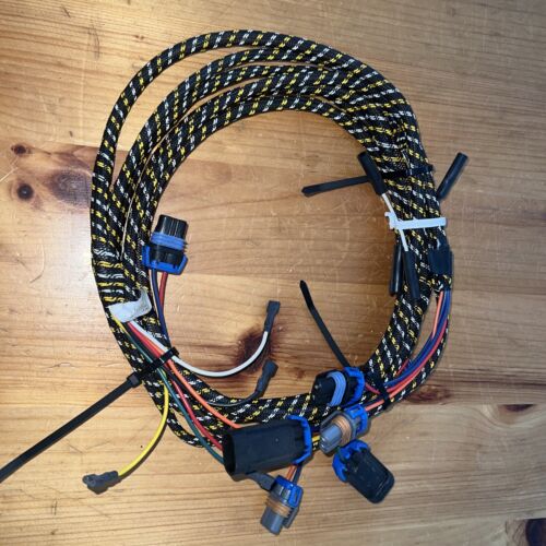 61314 Western 7374 Fisher HB3 HB4 Headlight harness Conventional Mount  Chevy Gm