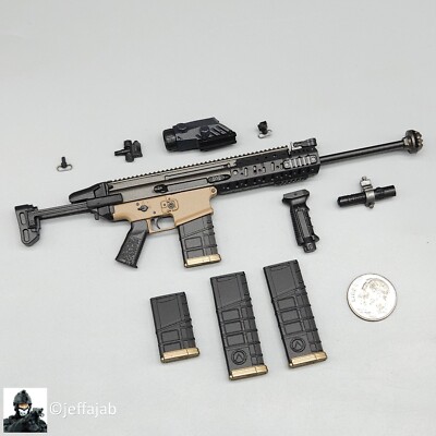 1:6 Easy & Simple PMC Field Recce SCAR H Rifle Set for 12'' Figures