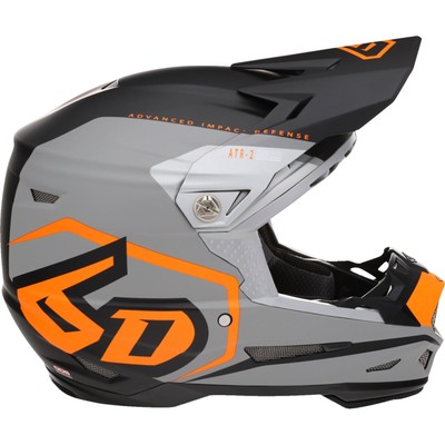 6D Helmets ATR-2 Helmet - Delta - Neon Orange - Small 12-3435