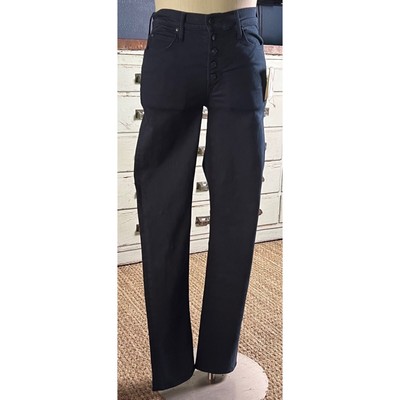 NWT New $198 Mother Denim Pixie Dazzler The Sneak Play Date Blue Jeans Size 26