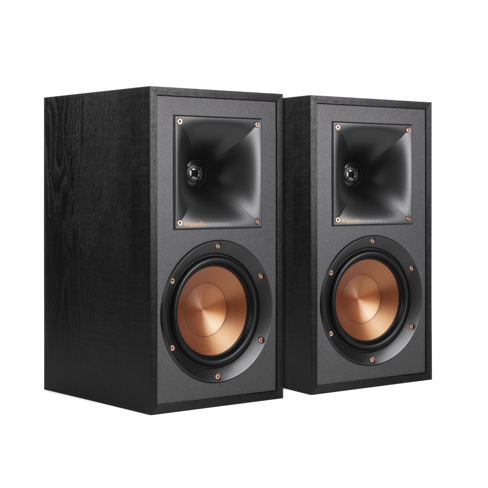Klipsch Reference R-51M Bookshelf Speakers 340 Watts Max , Black - Pair (Certified Refurbished)