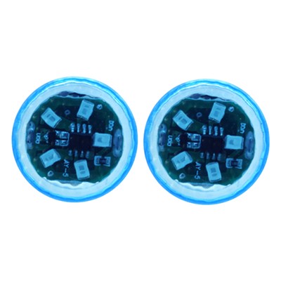 4x Car Door Wireless LED Warning Light Strobe Flash Anti-Collision Signal Lamps