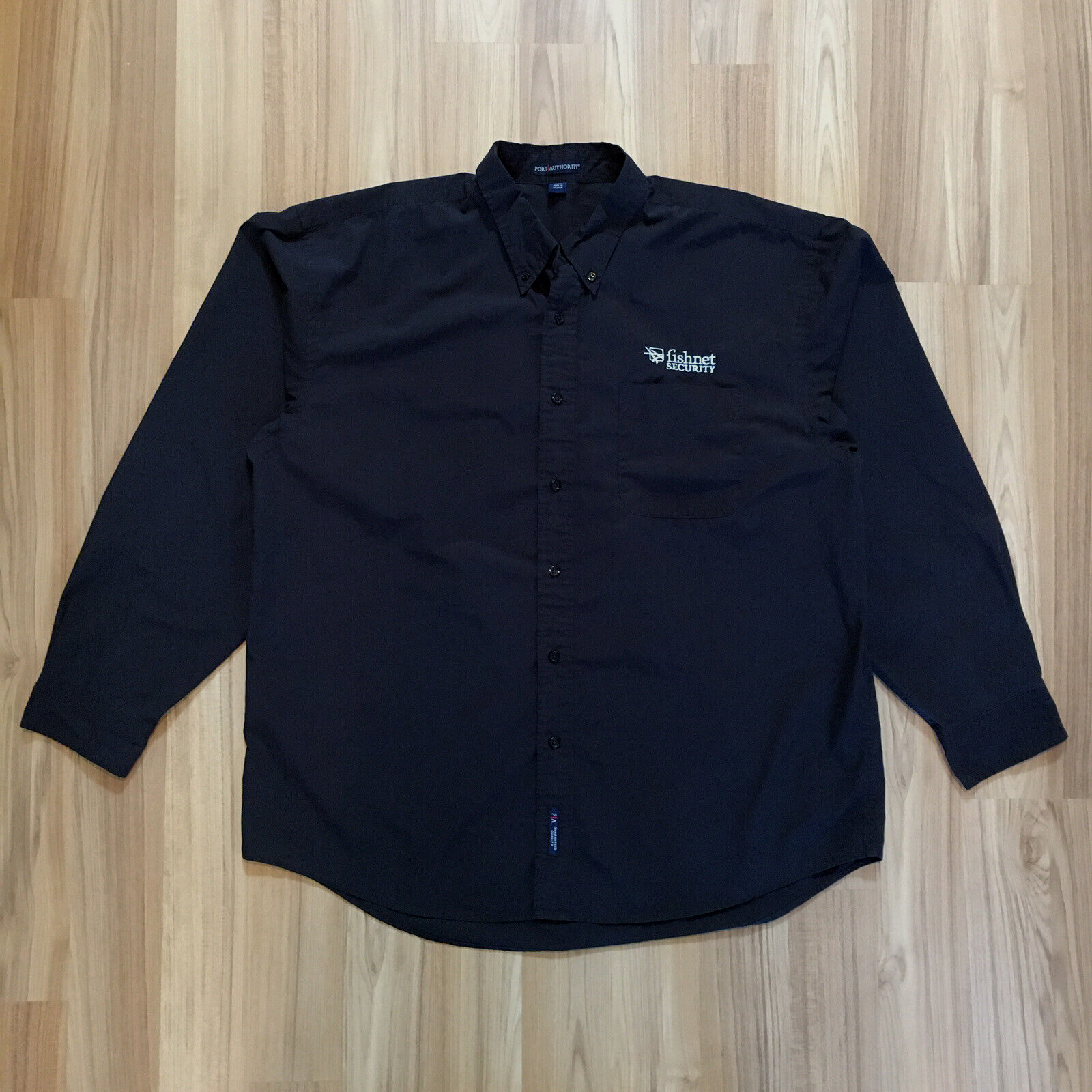 fishnet button up shirt