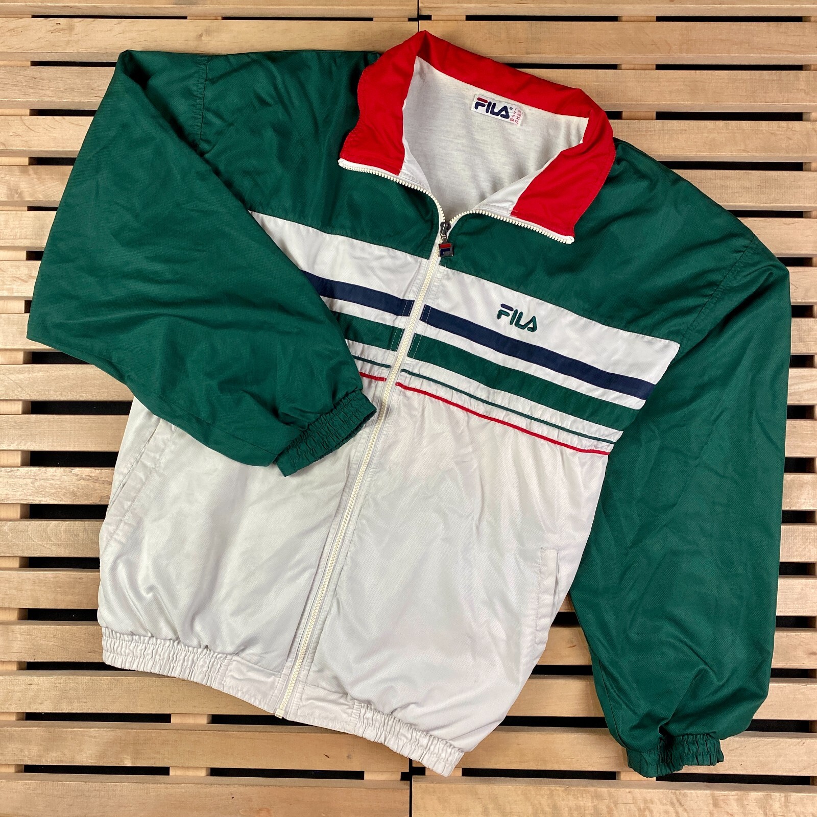 Men's Bomber Jacket Fila Vintage Size XL | eBay Men's Bomber Jacket Fila Vintage Size XL | eBay