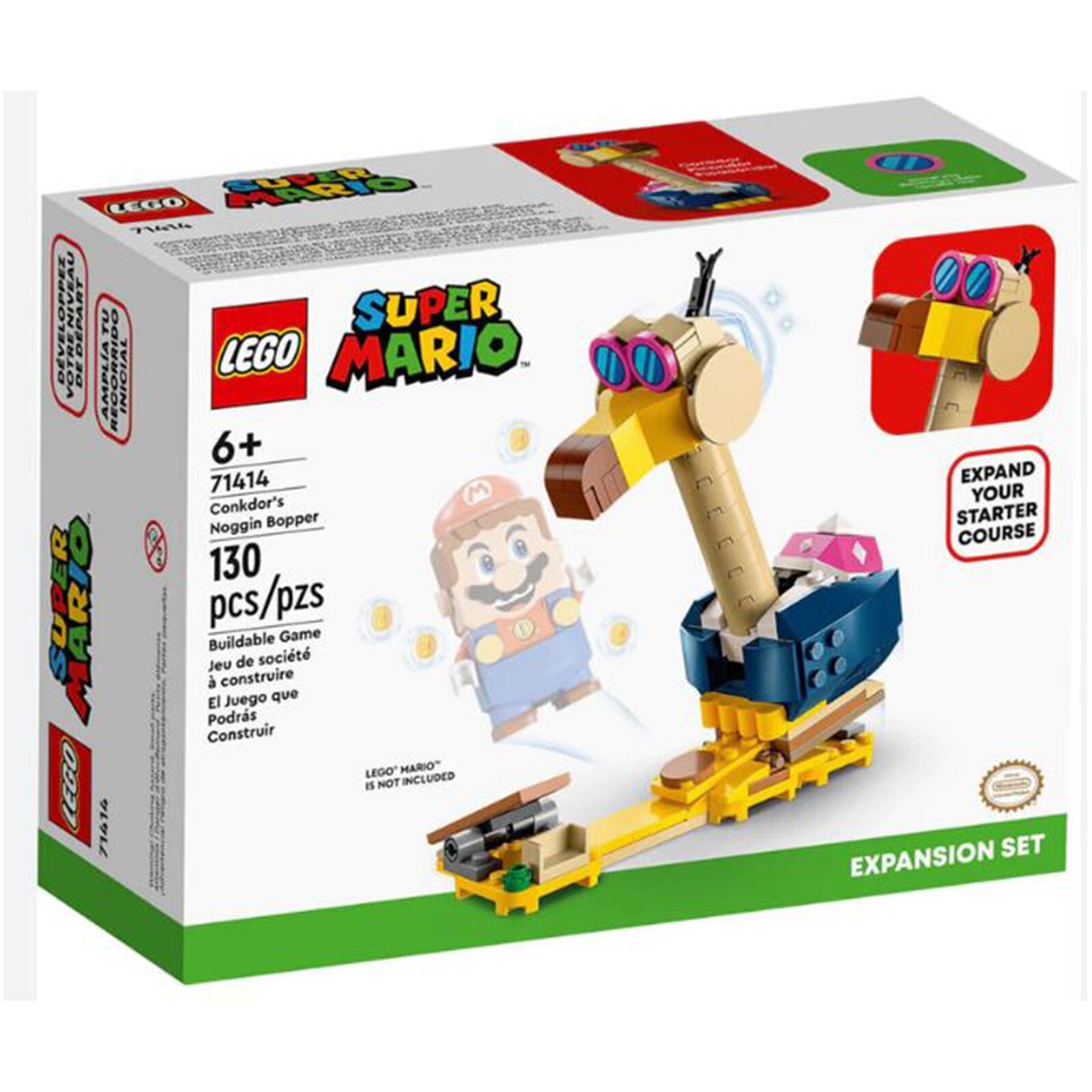 Конструктор LEGO Super Mario Conkdors Noggin Bopper 71414 НОВЫЙ