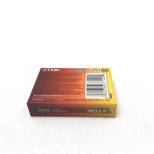 TDK DVC60 Mini DV Digital Video Cassete Tape 60min DVM60ME DVC 60 5111083