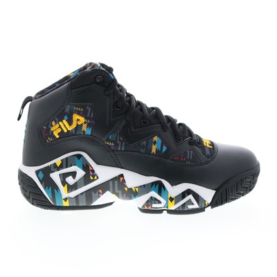 

Fila MB 1BM01265-042 Мужские черные кожаные кроссовки в баскетбольном стиле, Черный, Fila MB