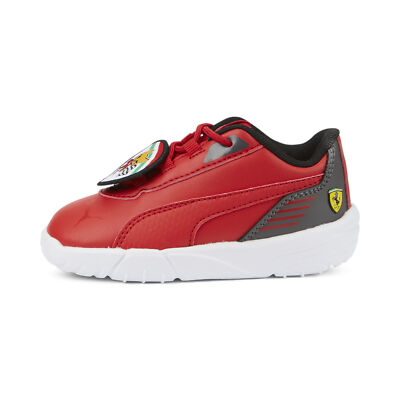 

PUMA Toddler Scuderia Ferrari R-Cat Machina Детская автоспортивная обувь красного размера, Red - rosso corsa/asphalt, Auto