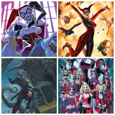 Harley Quinn #43 Set Of 4 Nicola Spotlight Federici PRESALE 9/25 DC