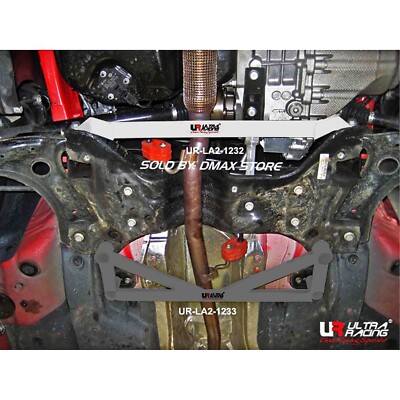 AUDI A1 8X 1.4 2010~2018 ULTRA RACING 2 POINT FRONT LOWER CROSSMEMBER TIE BRACE