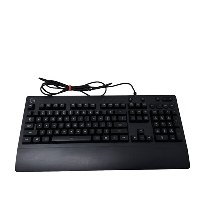 Logitech G213 Prodigy Gaming Keyboard RGB Color Changing Lighted Wired USB PC