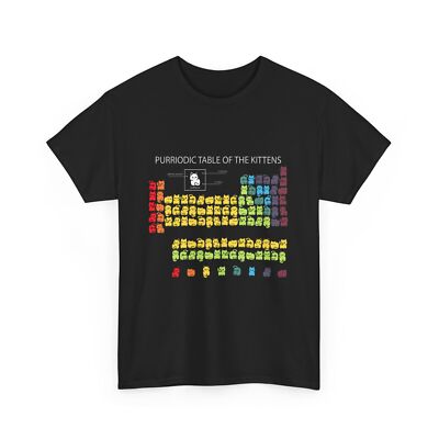 Periodic Table of Cats Shirt | Purriodic Table of the Kittens, The Chemistry Cat