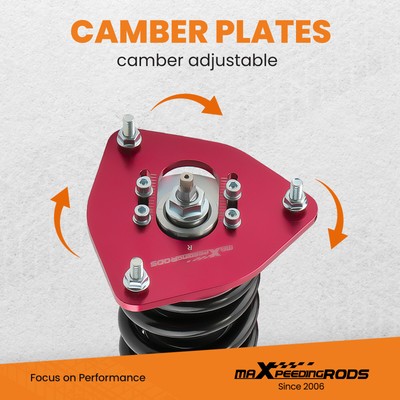 MaXpeedingrods Coilover 24 Way Damper Suspension For Subaru Impreza WRX 02-07