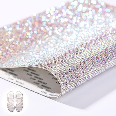 Wenyue Autoadesivi Cristallo Glitter Adesivi Cristallo Diamanti Strass Bling F