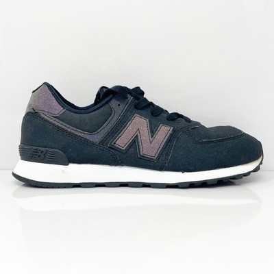 

New Balance Girls Fresh Foam 574 GC574KM Черная повседневная обувь Кроссовки Размер 5 M, Черный, Fresh Foam 574