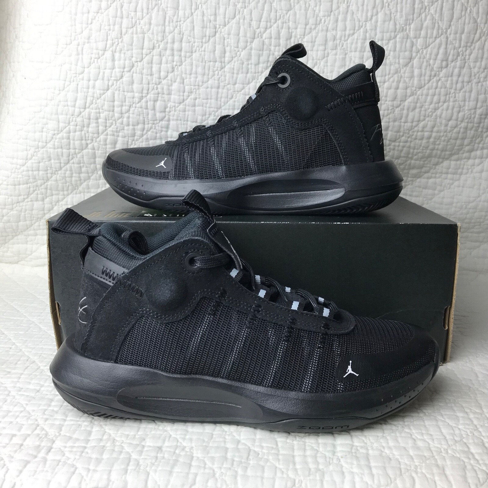 Nike Air Jordan Jumpman 2020 Shoes Men's SZ 7 Black Metallic