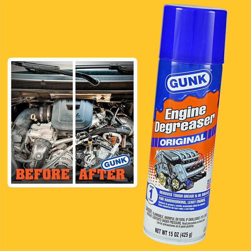 Engine Degreaser Cleaner Gunk Original Eb1ca 15 Oz Car Truck Engine Bay