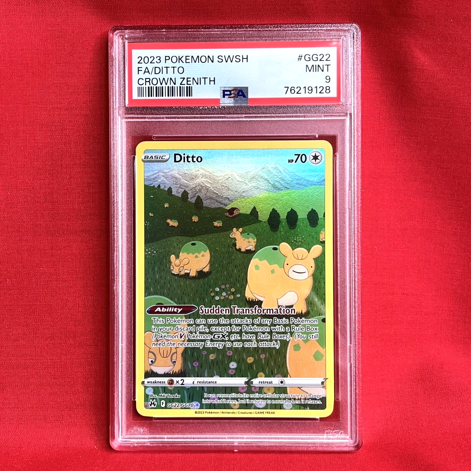 FENDI FRGMT POKÉMON カイリュー ポストカード PSA9 その他