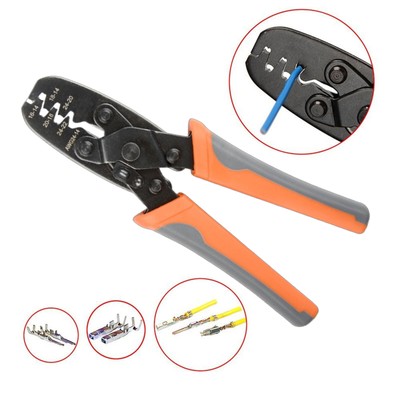 IWISS Non Insulated Open Barrel Terminal Crimp Tool - Wire Crimper IWS-1424A