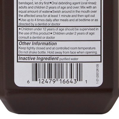McKesson Antiseptic Hydrogen Peroxide 16 oz. Bottle Topical Liquid 3% Strength