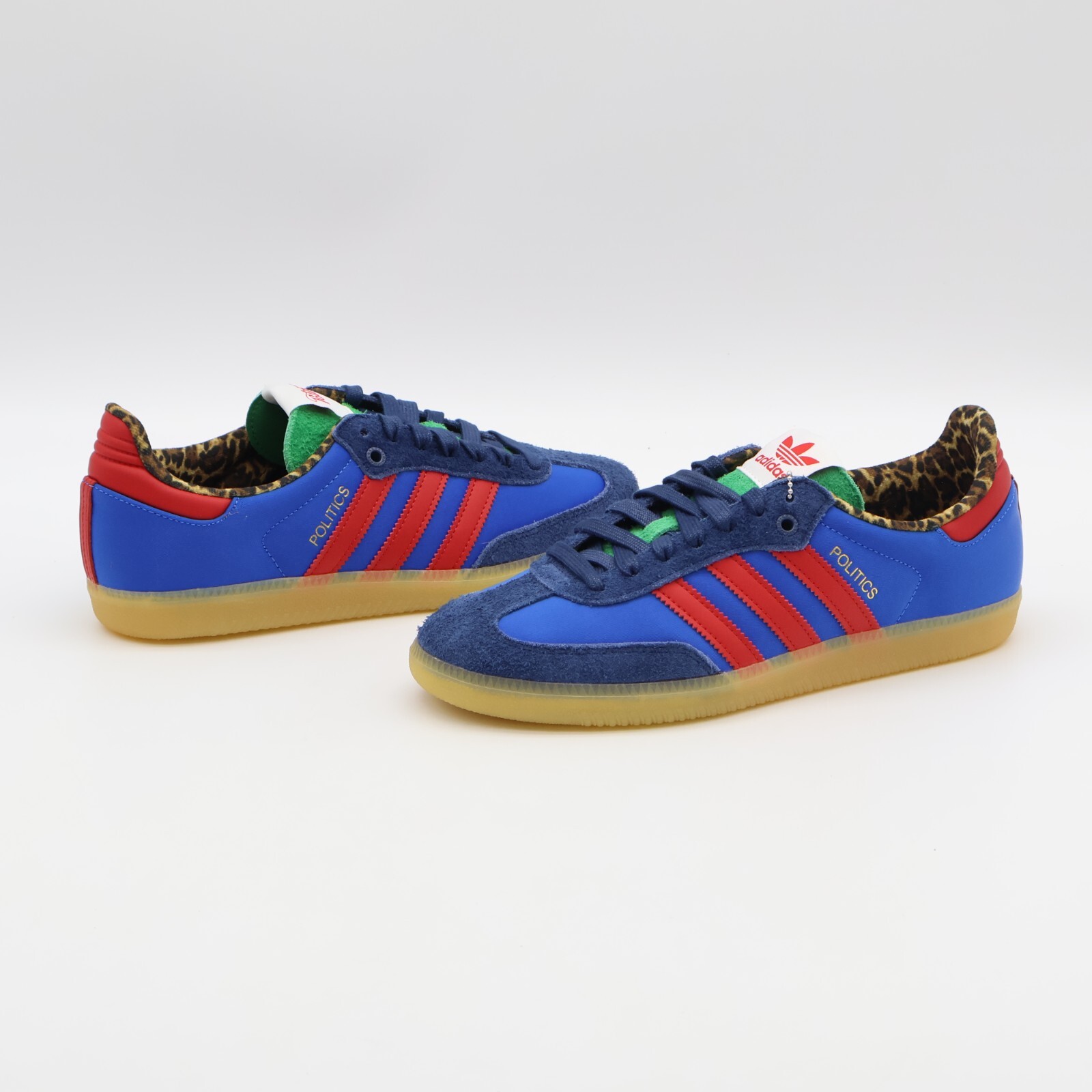 Pre-owned Adidas Originals Ie0173 Sneaker Politics  Consortium Samba Blue Bird (men's)