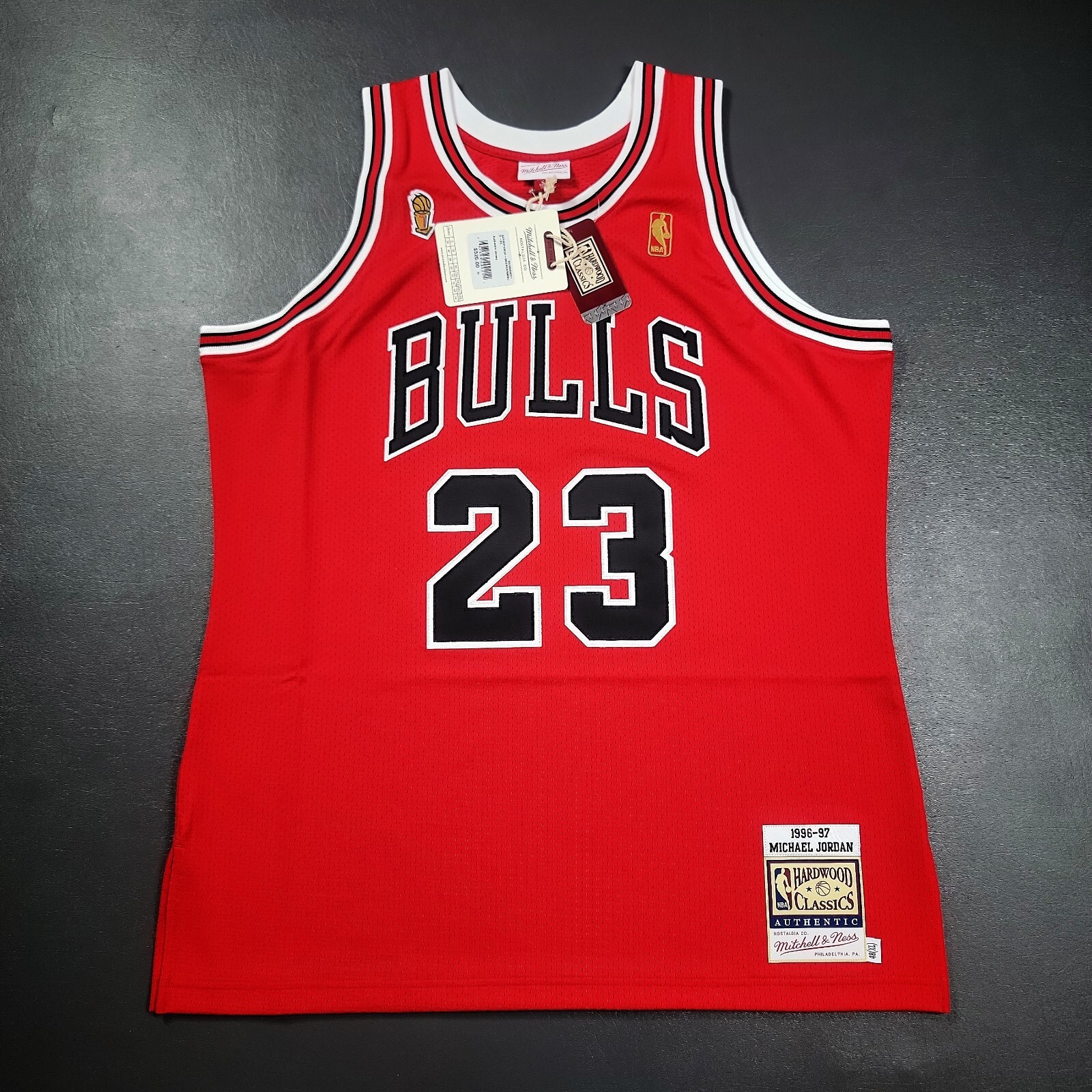 ウェア NBA mitchell&ness bulls JORDAN XL 100% Authentic Michael Jordan Mitchell Ness 84 85 Bulls