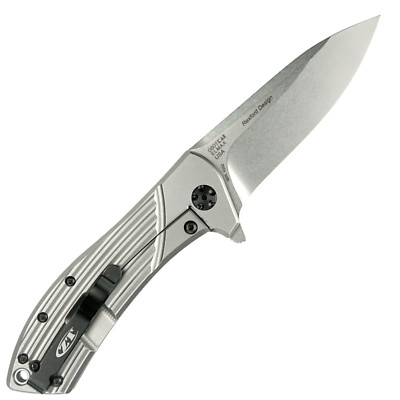 Zero Tolerance Rexford 0801 Flipper 3.5'' ELMAX Titanium Handles, Frame Lock