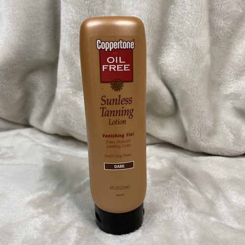 COPPERTONE OIL FREE SUNLESS TANNING LOTION *DARK* EVEN