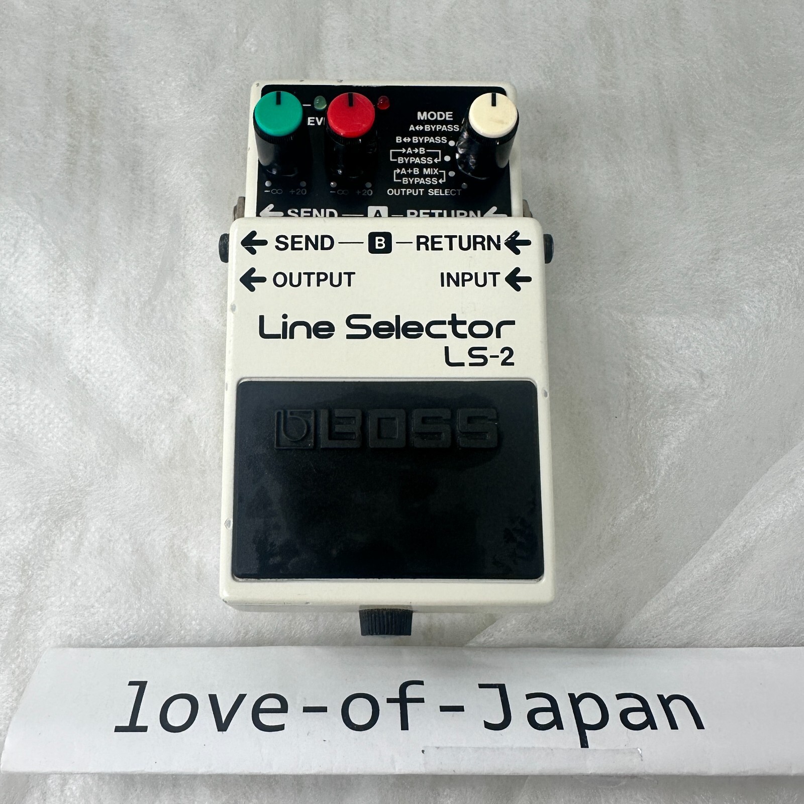 ギター BOSS Line Selector LS-2 Amazon.com: Boss LS-2 Line Selector Pedal : Musical Instruments