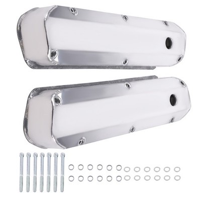 Engine Valve Covers for Ford Small Block 289 302 351W 1962-1985 Polished GH-6344