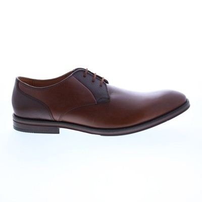 

Clarks Citi Stride Lace 26153371 Мужские коричневые широкие оксфорды с простым носком, Коричневый, Clarks Citi Stride Lace